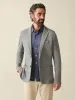Inlet Knit Blazer (Tall) - Medium Grey Melange sold by Faherty
