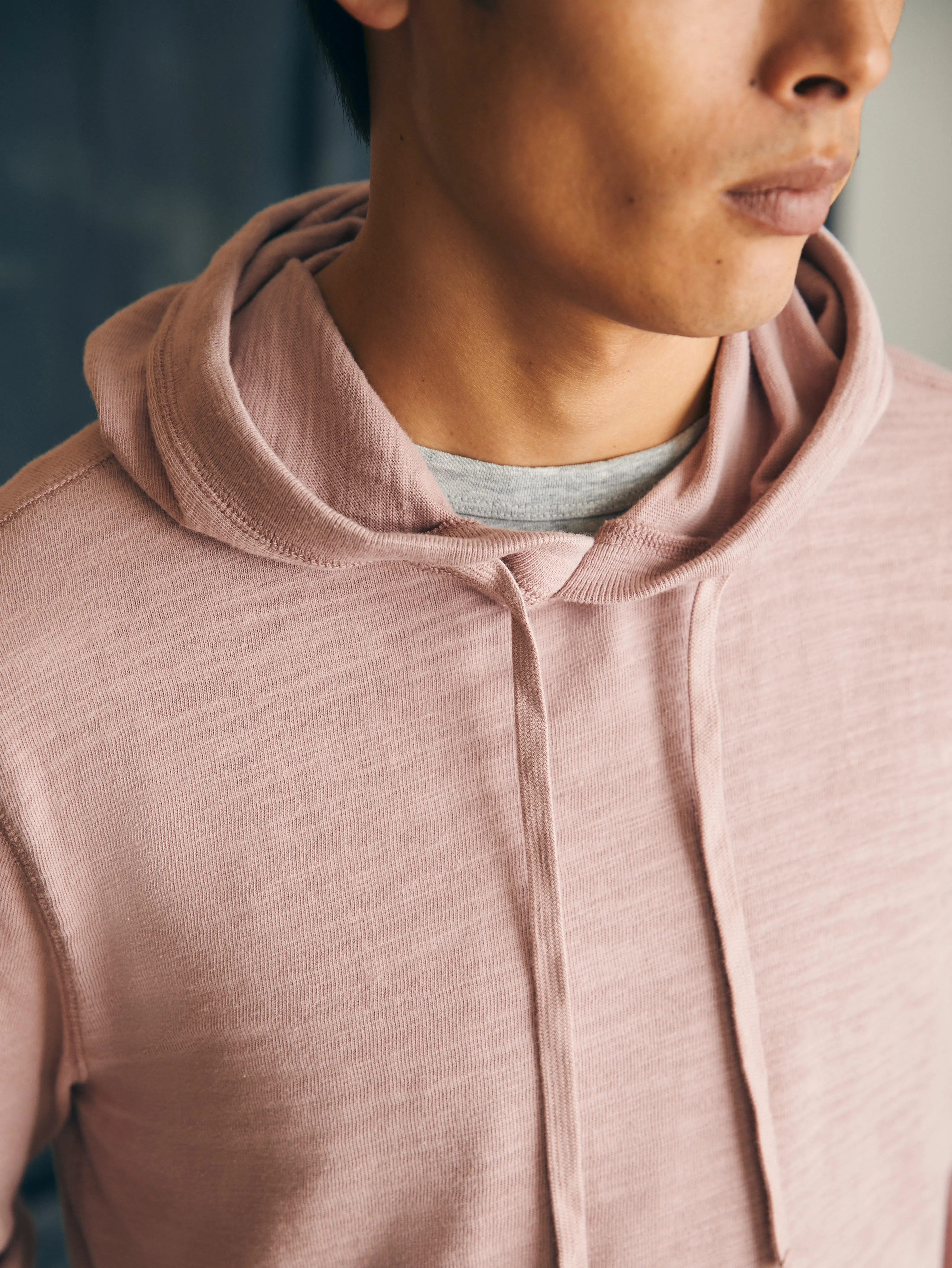 Sunwashed Slub Hoodie - Spring Quartz sold by Faherty product image thumbnail 2