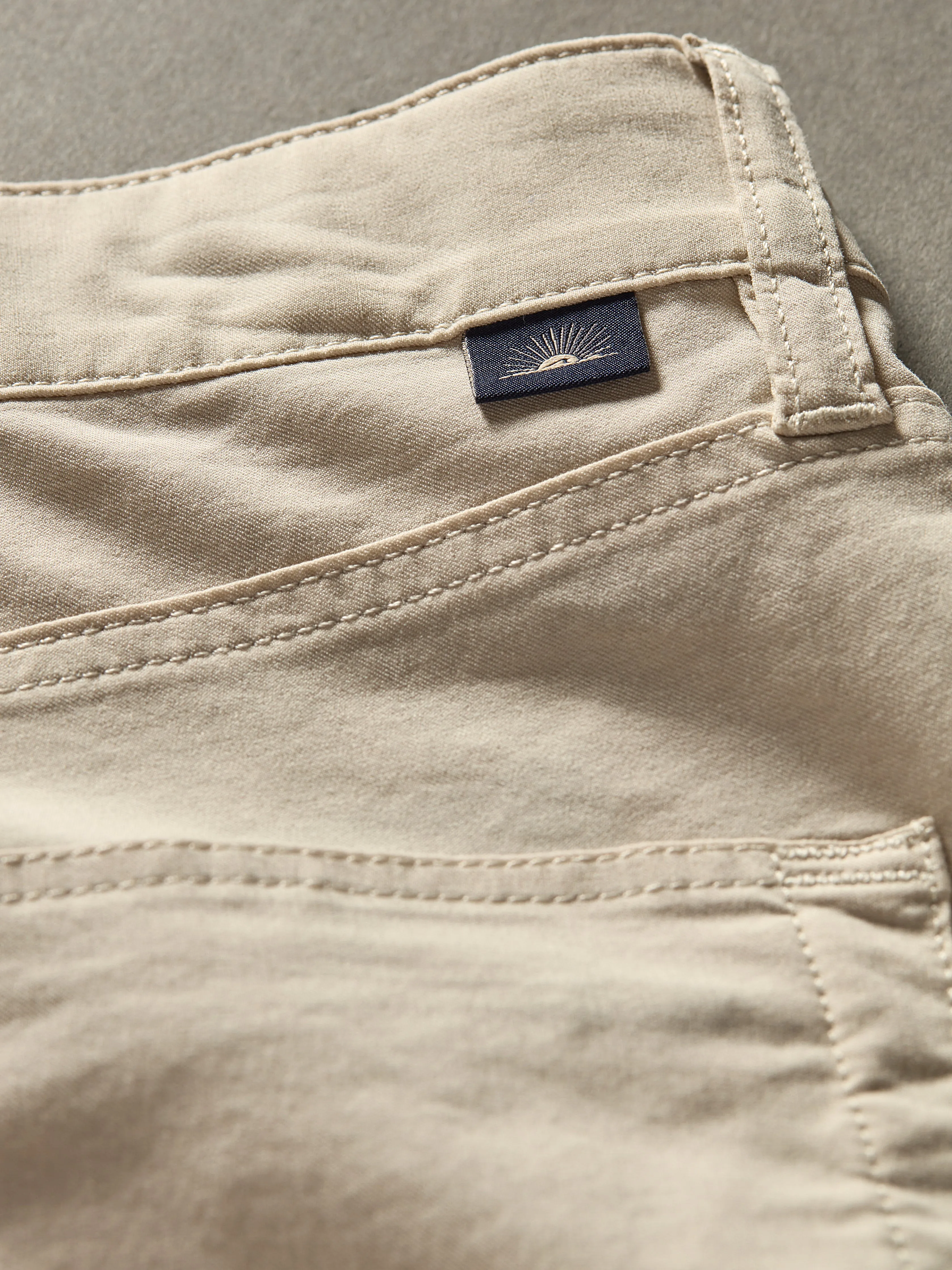 Movement™ 5-Pocket Pant - Light Sand sold by Faherty product image thumbnail 3
