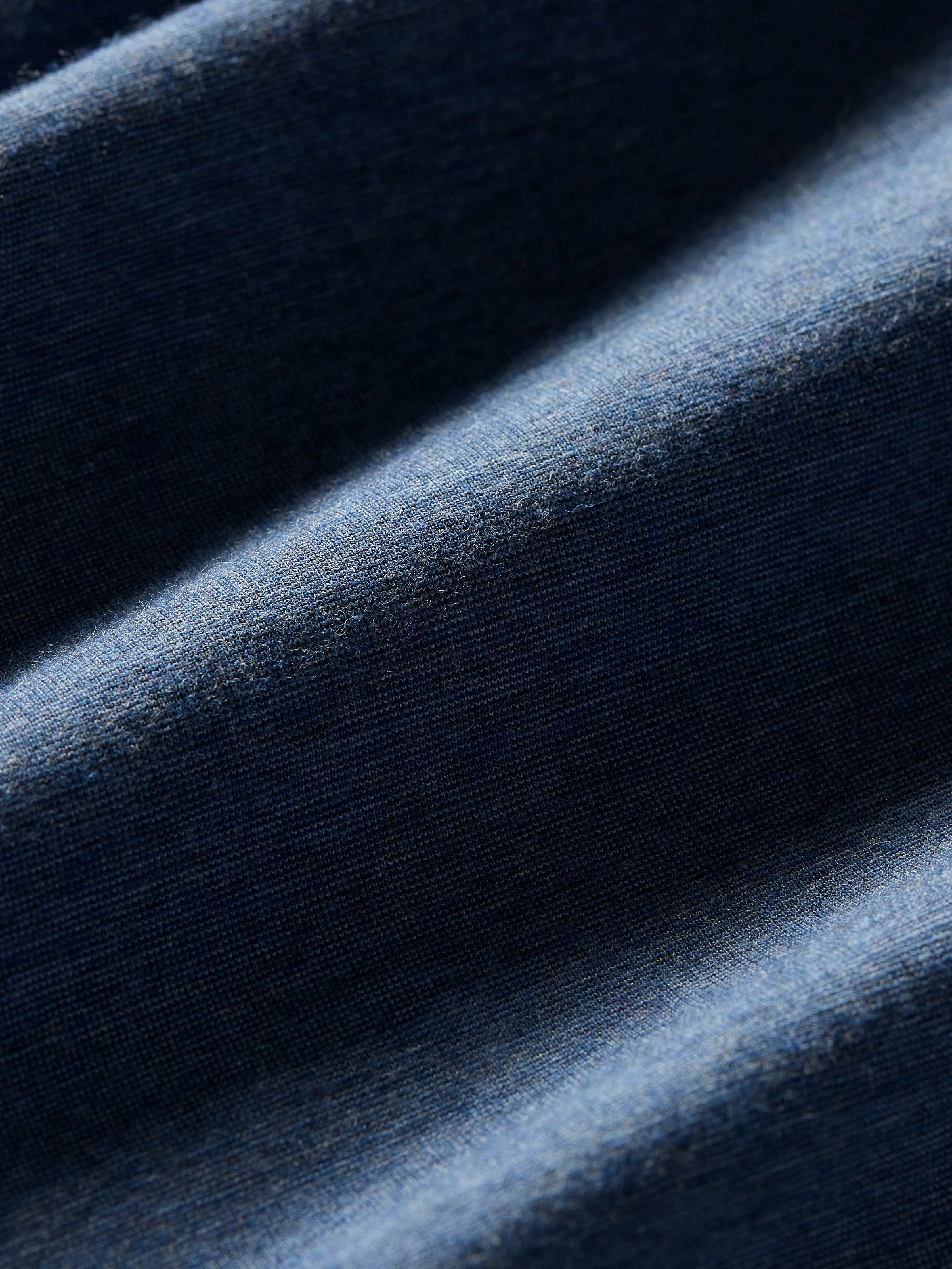 Short-Sleeve Movement™ Polo Shirt - Sea Navy Heather sold by Faherty product image thumbnail 5