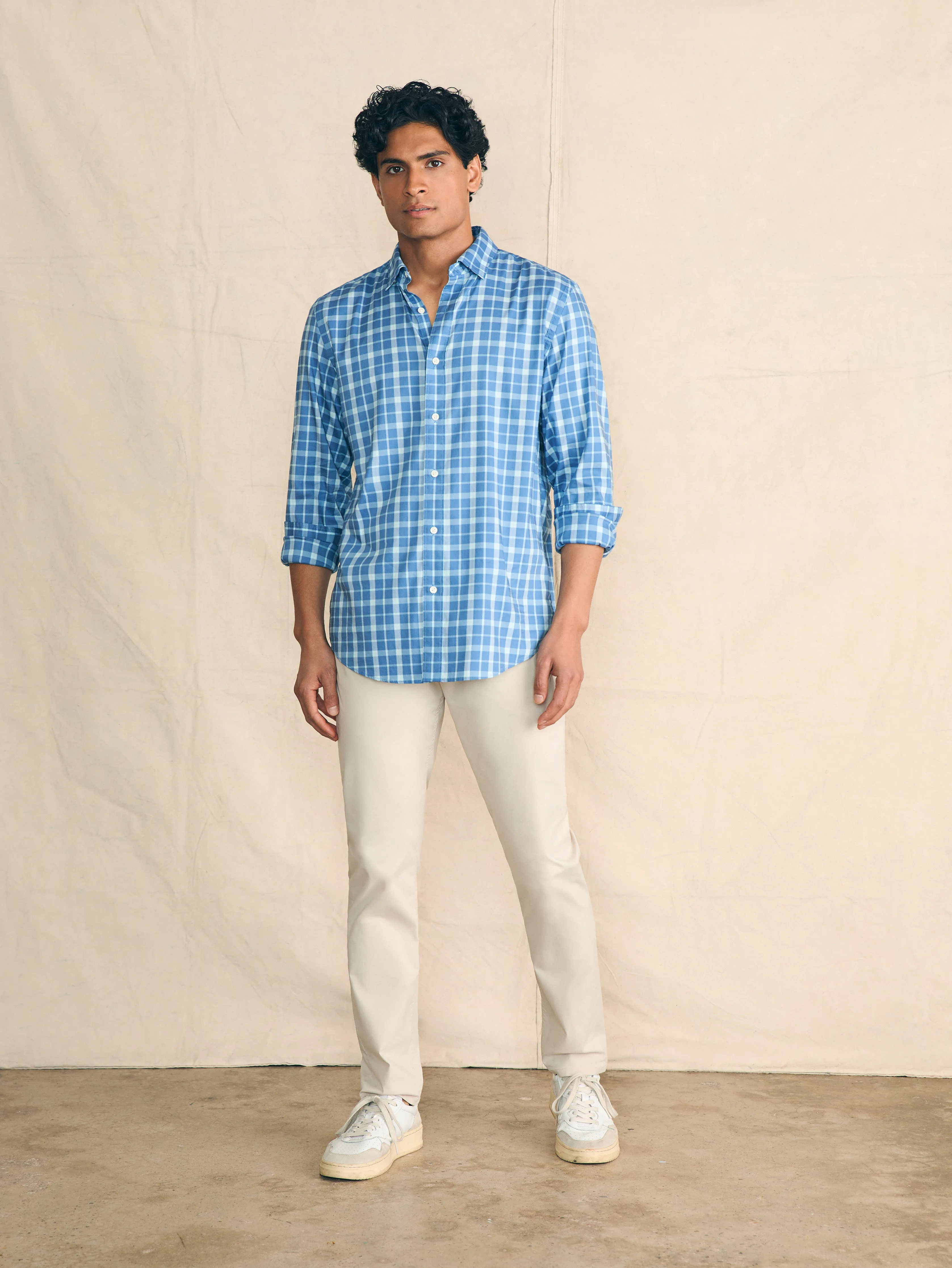 Movement™ Shirt - York Harbour Plaid sold by Faherty product image thumbnail 4