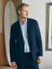 Movement™ Knit Blazer - Lupine Navy sold by Faherty