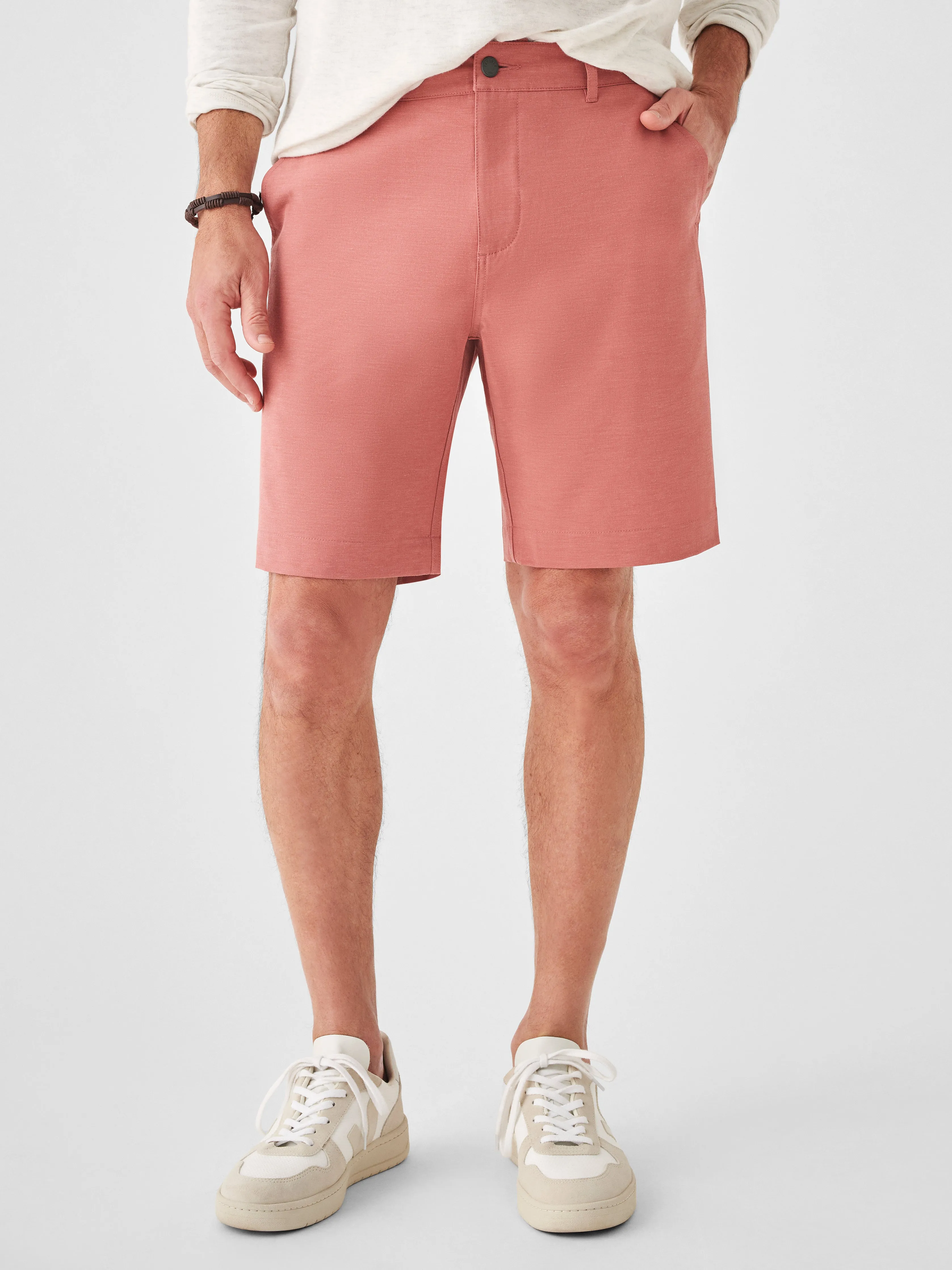 All Day™ Short 1.0 (9" Inseam) - Sunrose sold by Faherty