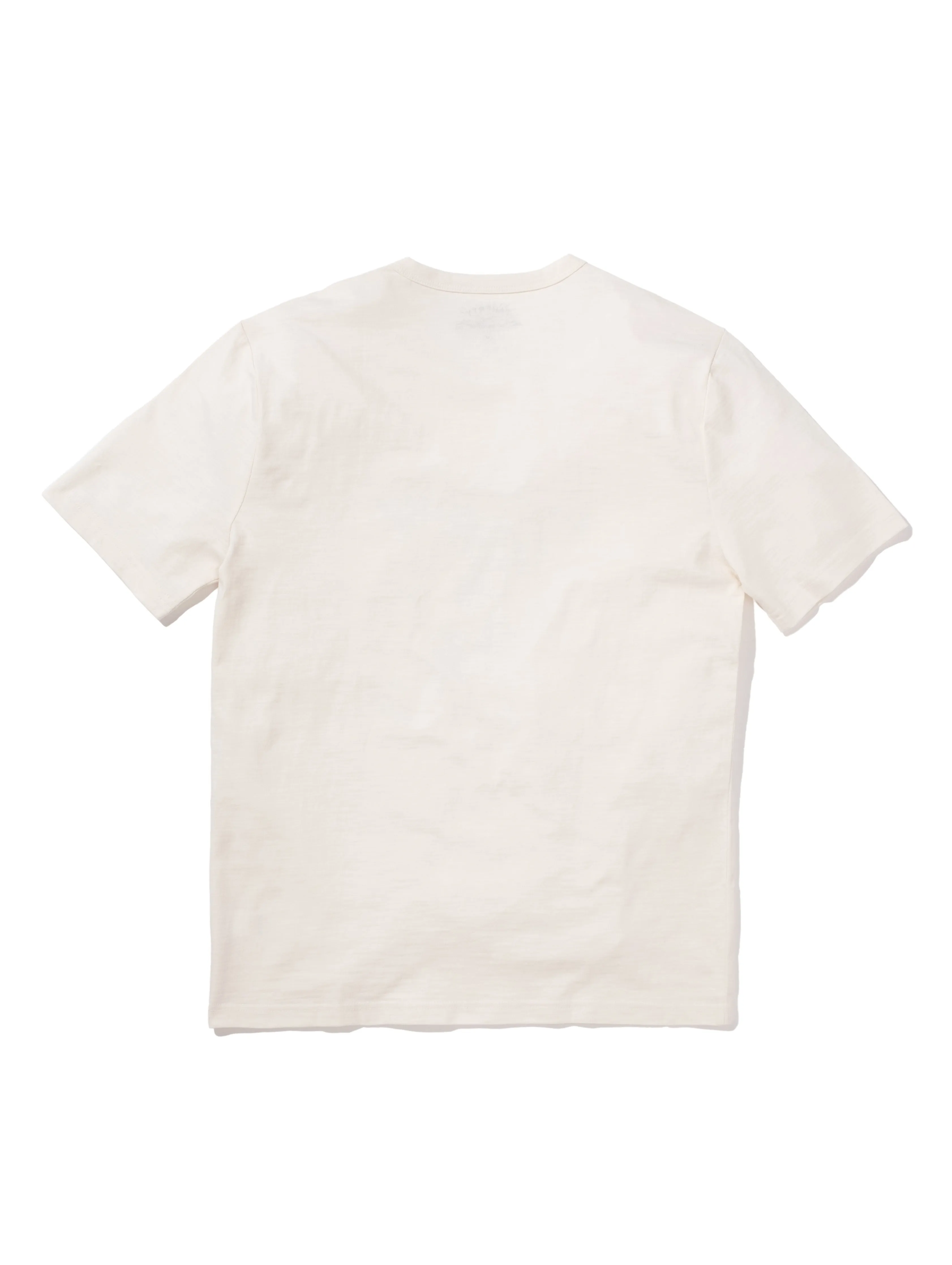 Nashville Short-Sleeve Crew T-Shirt - White sold by Faherty product image thumbnail 2