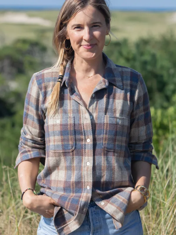 Legend™ Sweater Shirt - Bozeman Plaid sold by Faherty