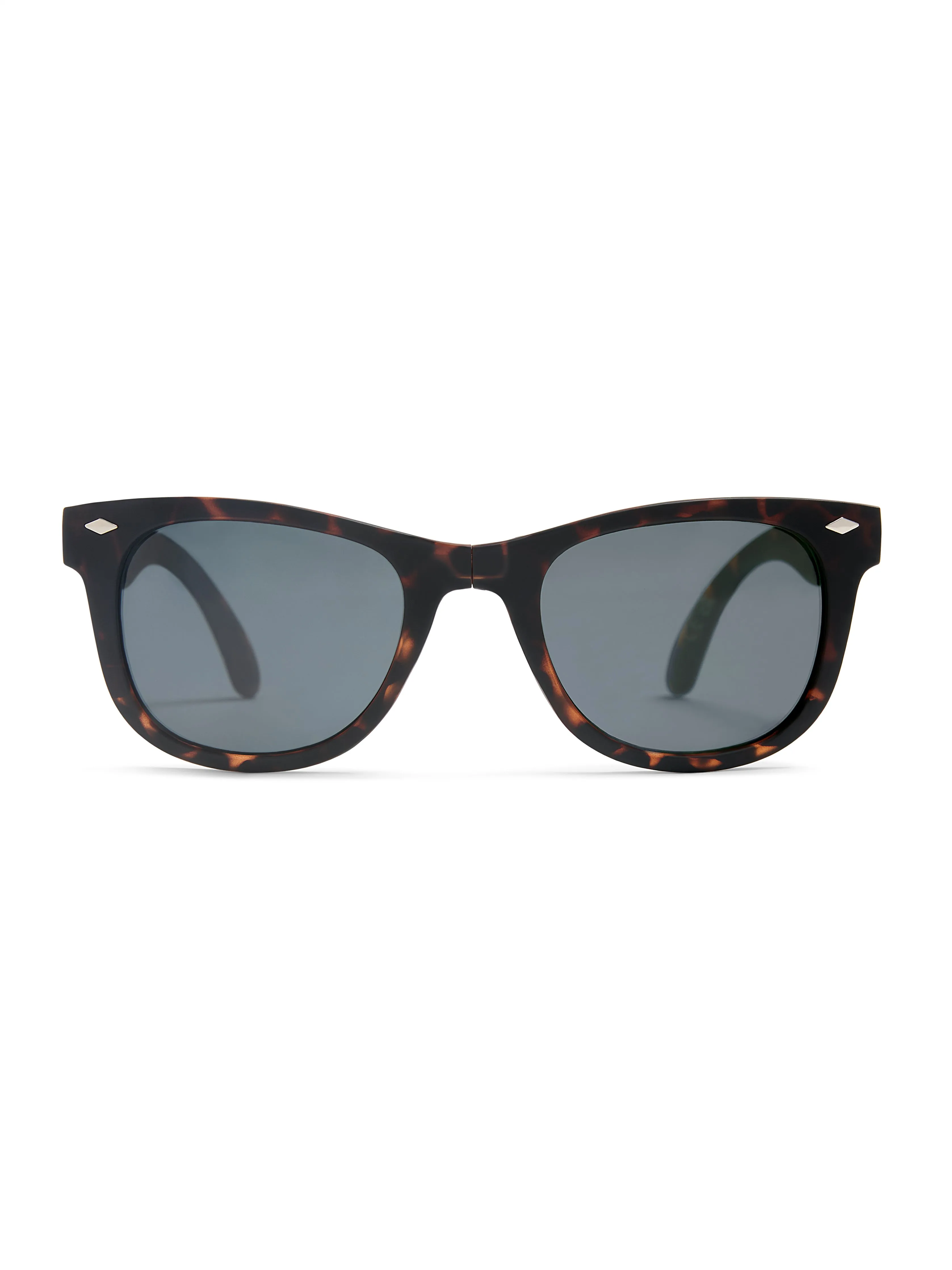 All Day Foldable Sunglasses - Rubberized Tortoise sold by Faherty product image thumbnail 2