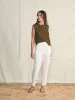 Arlie Pant - White sold by Faherty