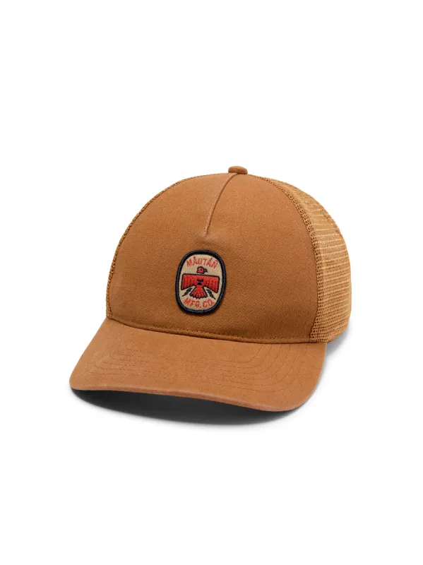 Steven Paul Judd Mautan Mfg Co Trucker Hat - Harvest Gold sold by Faherty