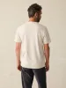 Sunwashed Pocket Tee - Arctic Frost Heather sold by Faherty