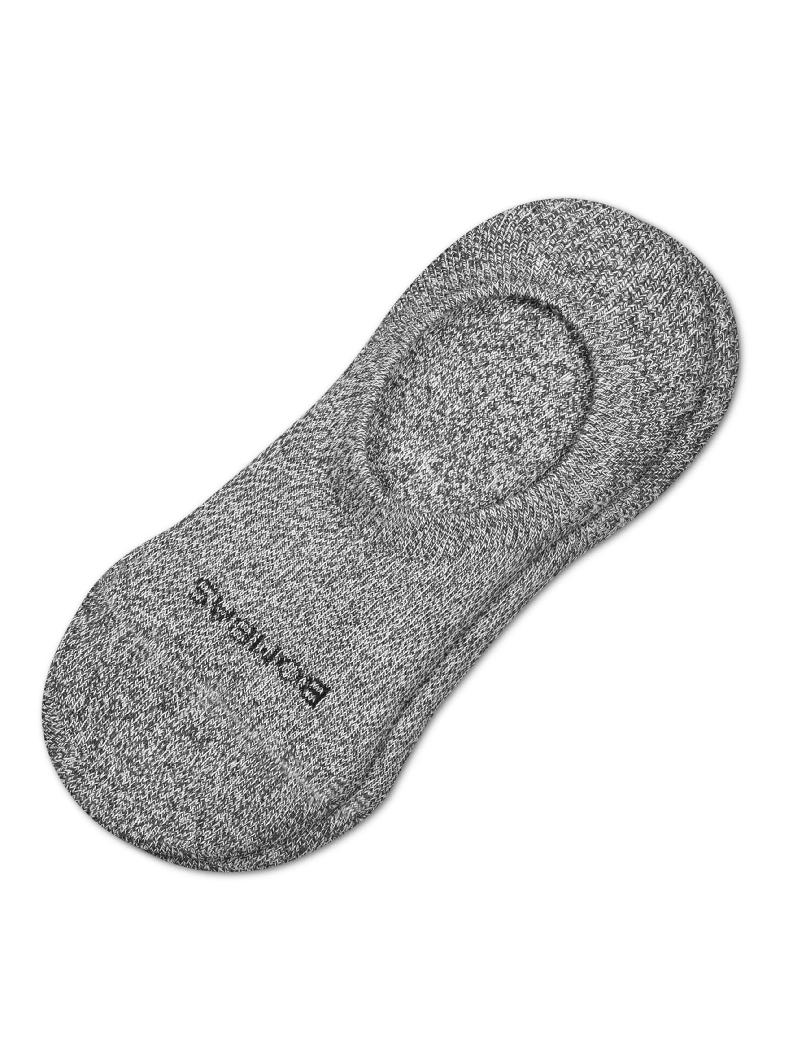 Bombas Cushioned No Show - Grey sold by Faherty