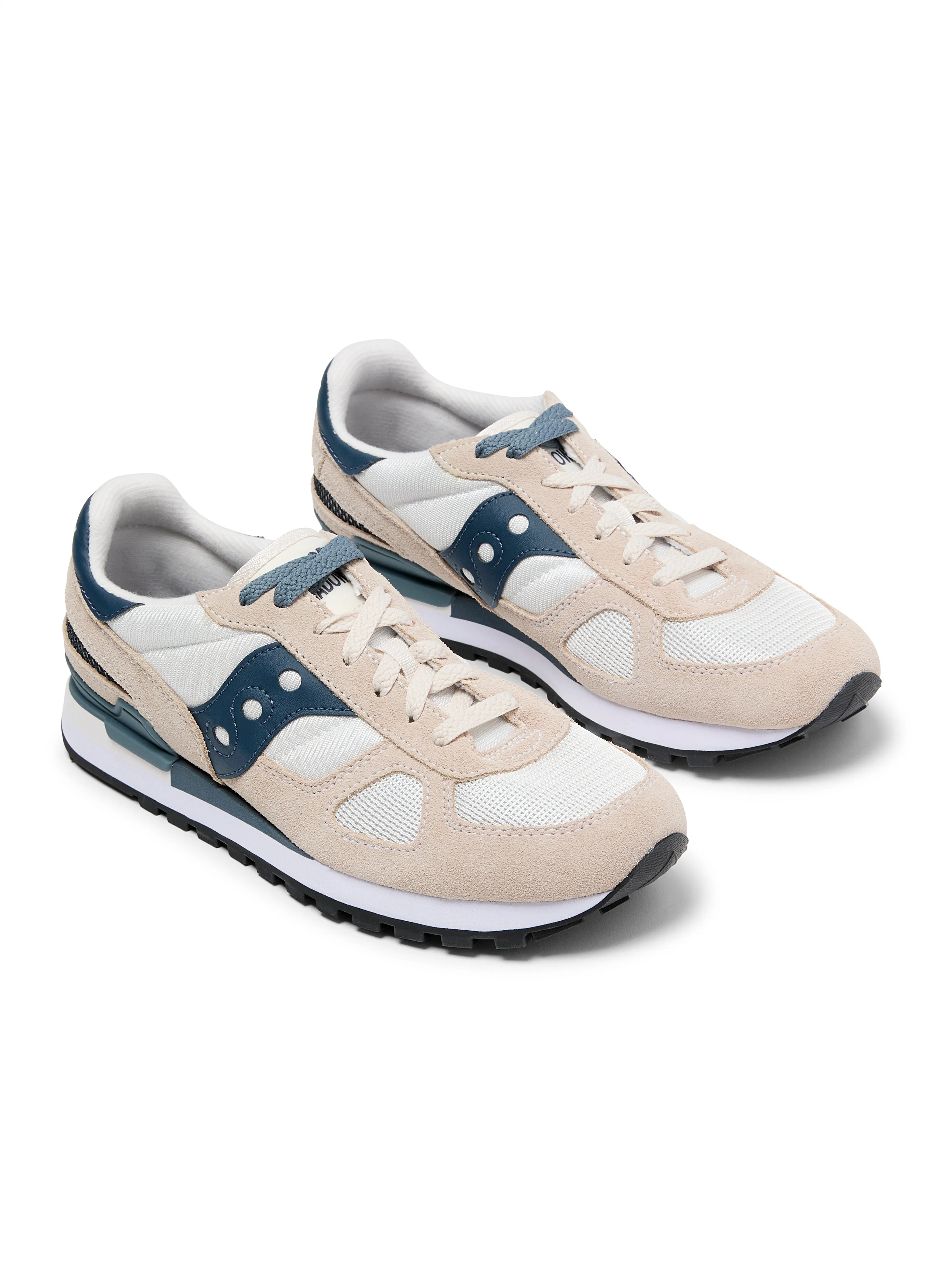 Saucony Men's Shadow Original - White Navy sold by Faherty product image thumbnail 2