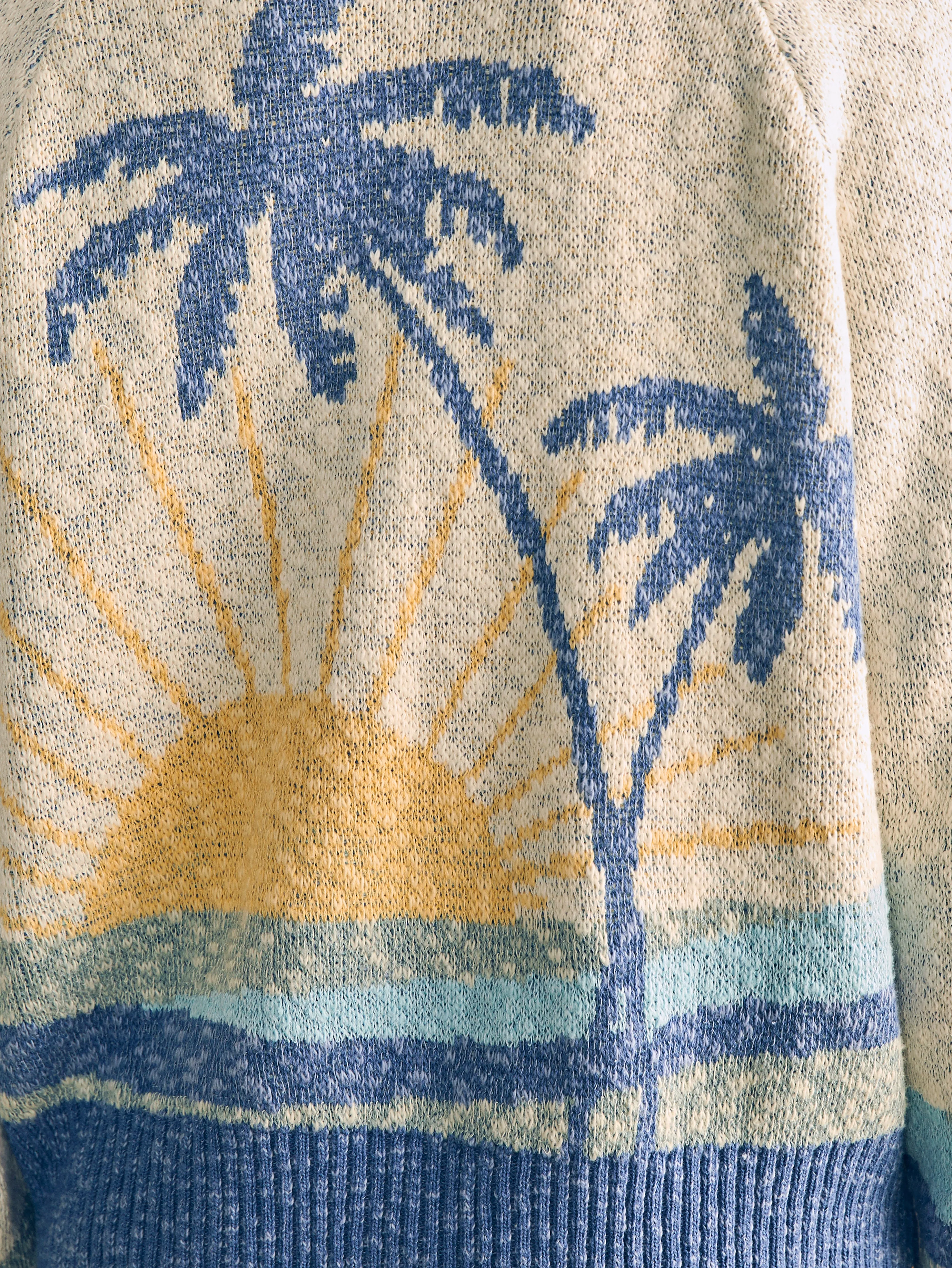Island Time Cardigan - Coastal Capri sold by Faherty product image thumbnail 5