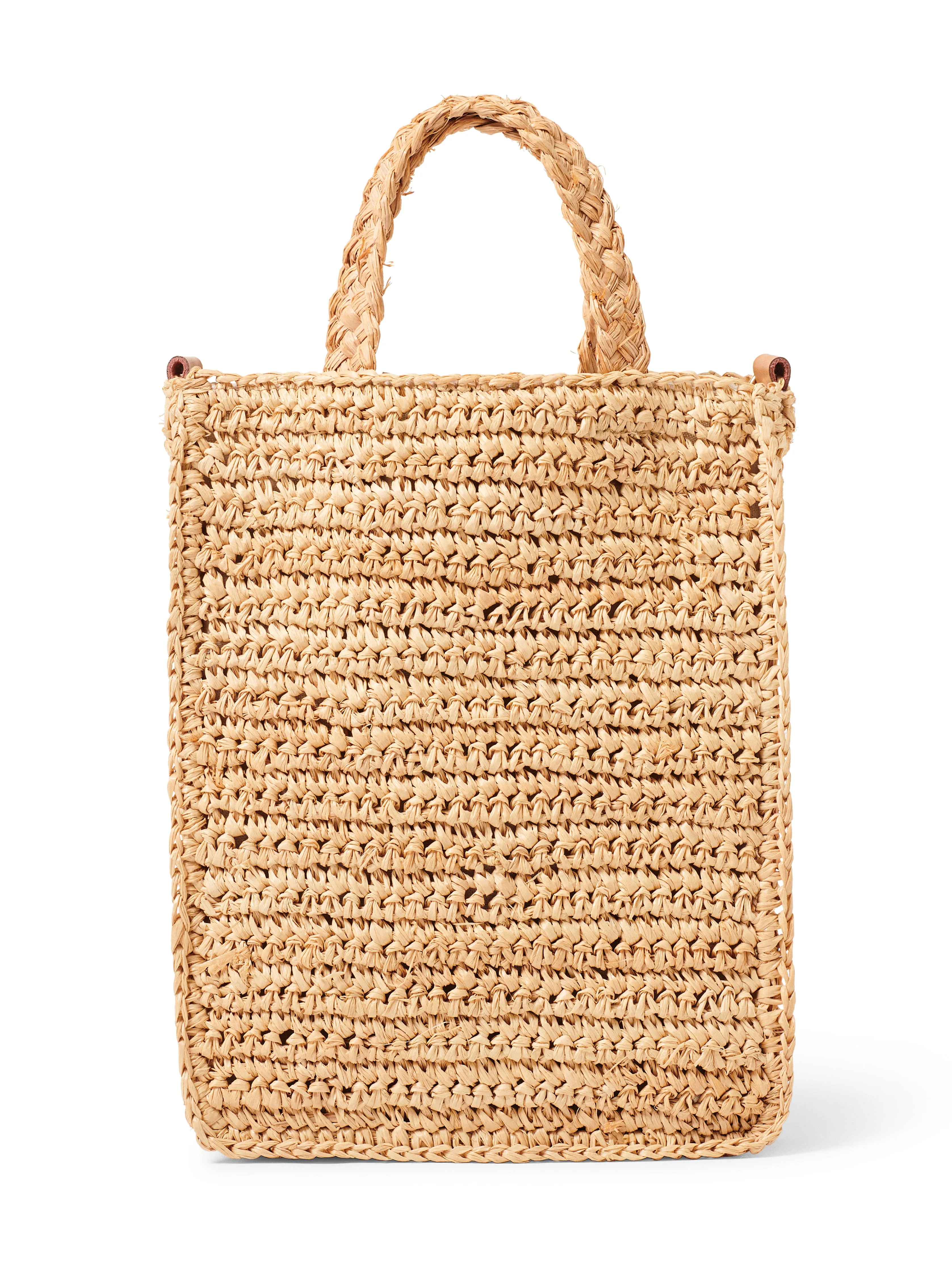 Crochet Raffia Crossbody - Natural sold by Faherty product image thumbnail 4