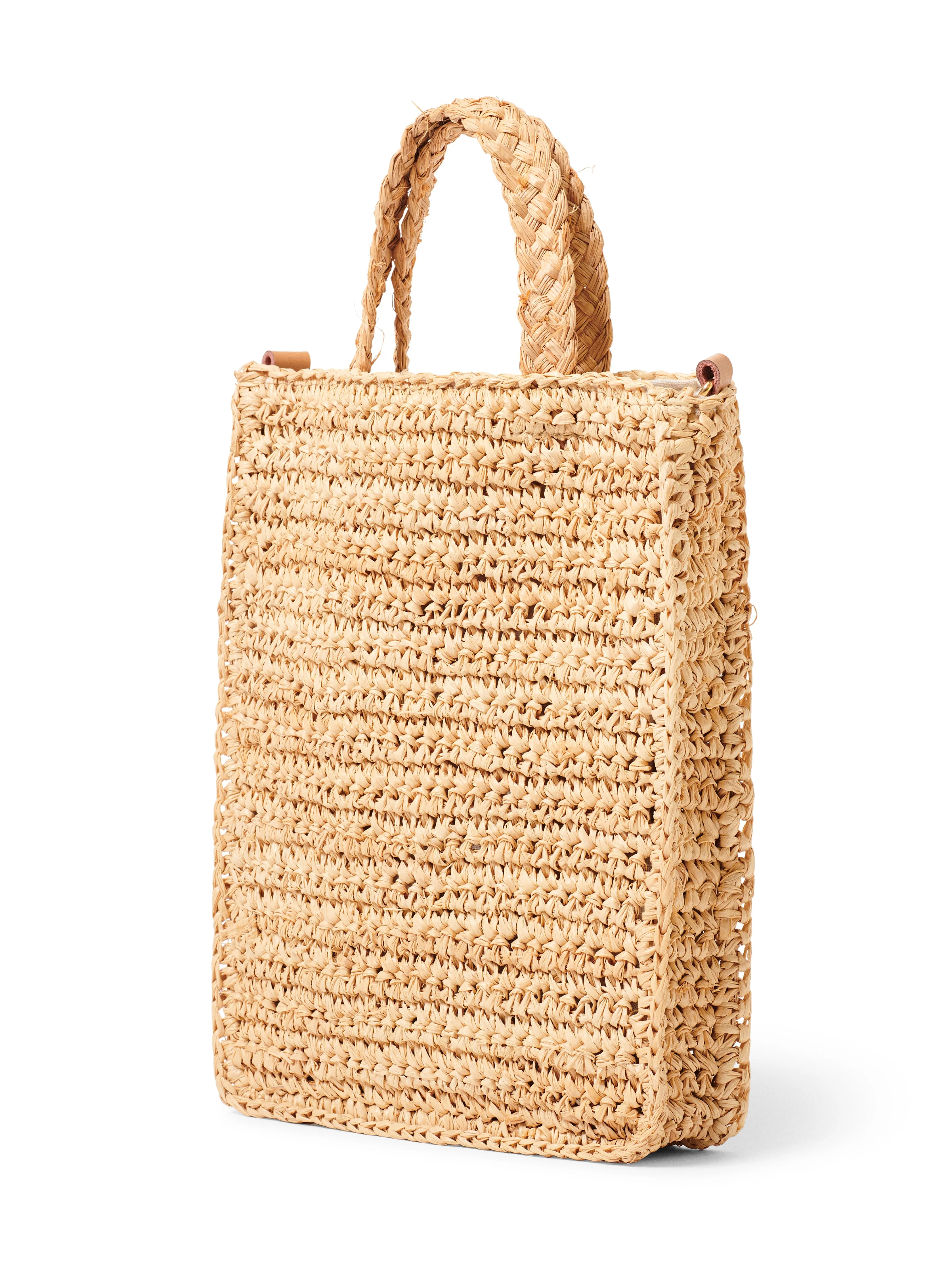 Crochet Raffia Crossbody - Natural sold by Faherty product image thumbnail 3