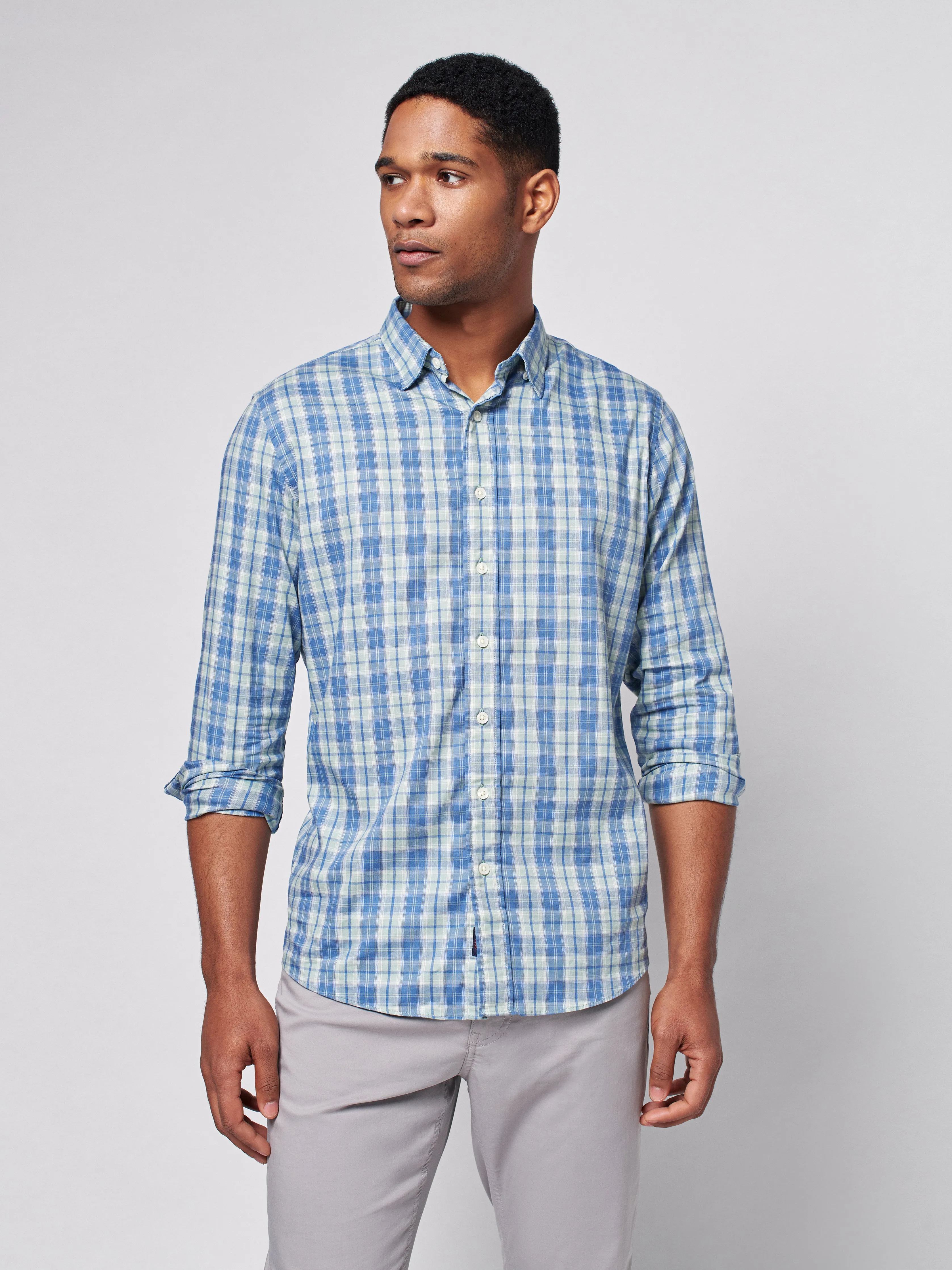 Movement™ Shirt - Ponderosa Plaid sold by Faherty