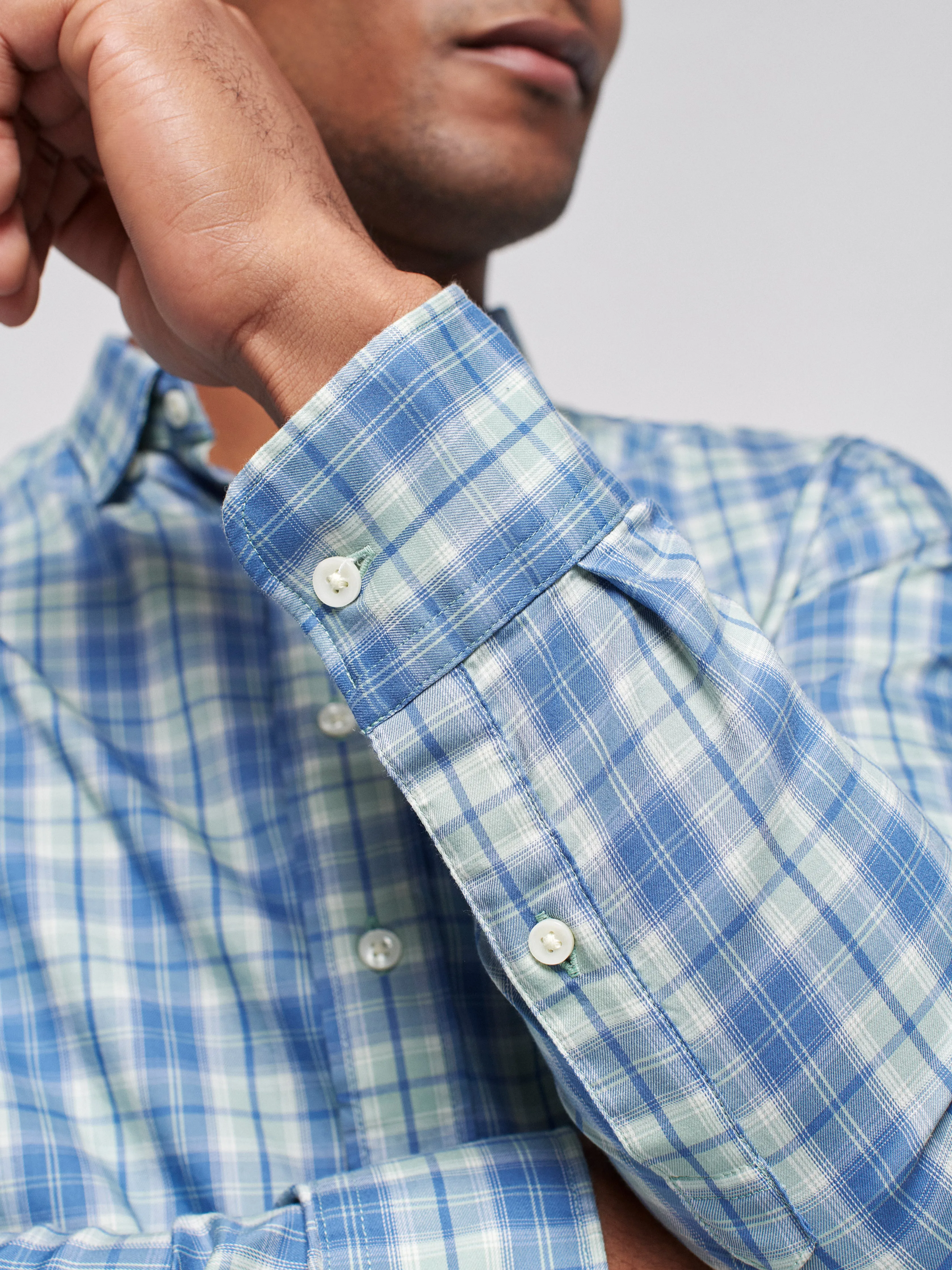 Movement™ Shirt - Ponderosa Plaid sold by Faherty product image thumbnail 3
