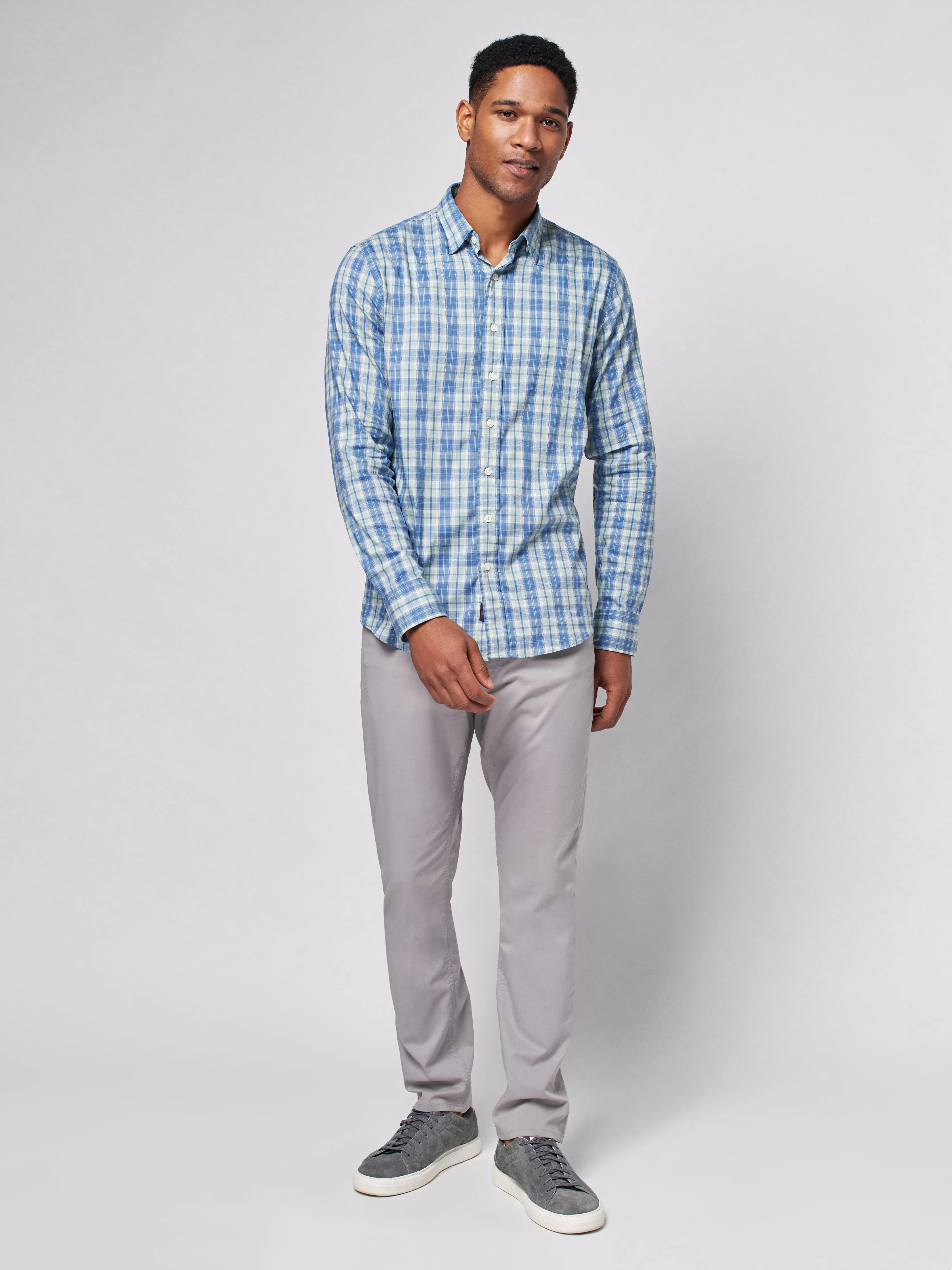 Movement™ Shirt - Ponderosa Plaid sold by Faherty product image thumbnail 4