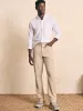 Stretch Terry 5-Pocket Athletic Fit Pant (32" Inseam) - Stone sold by Faherty