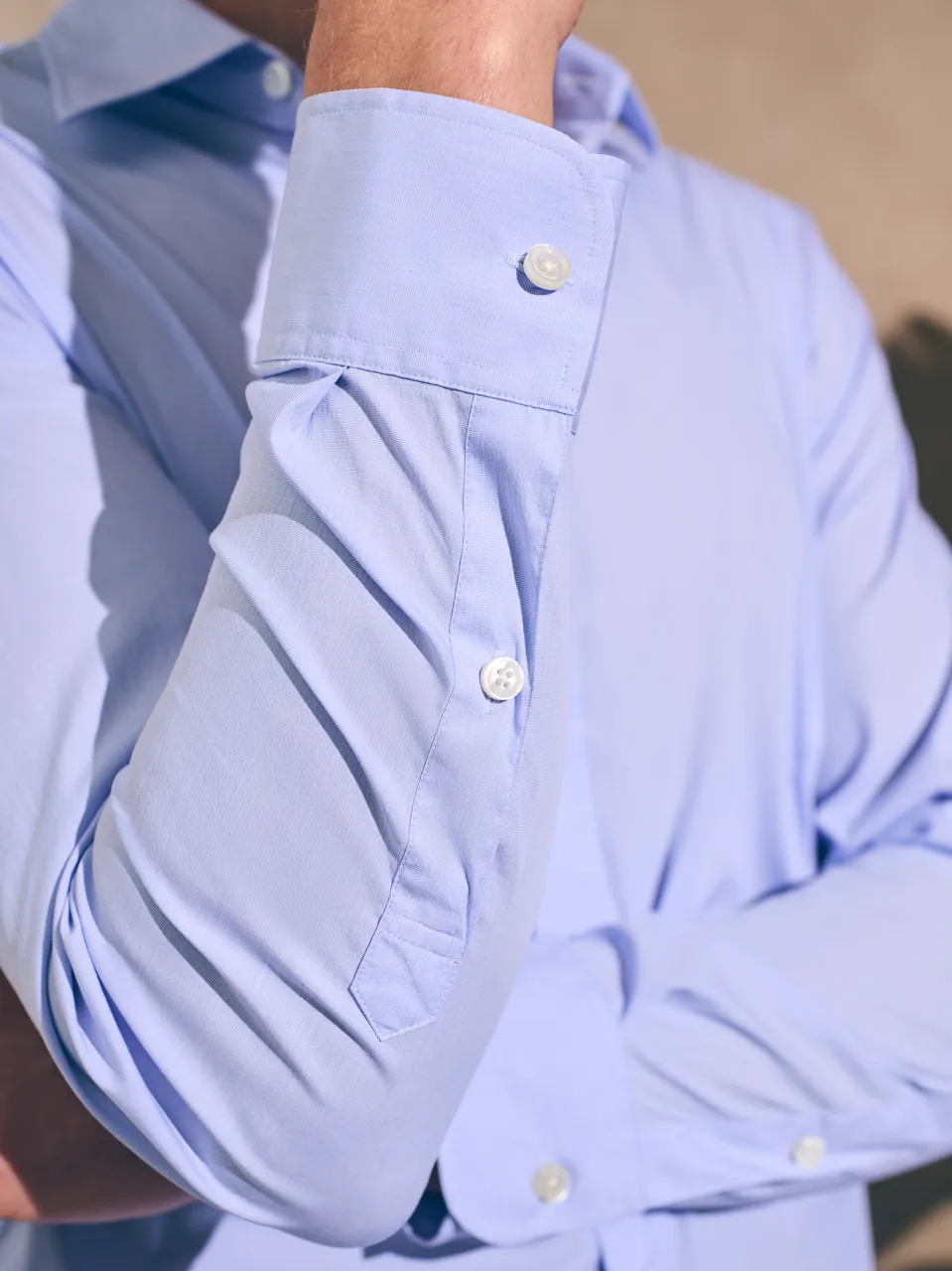 Reserve Dress Shirt - Shore Sky sold by Faherty product image thumbnail 4