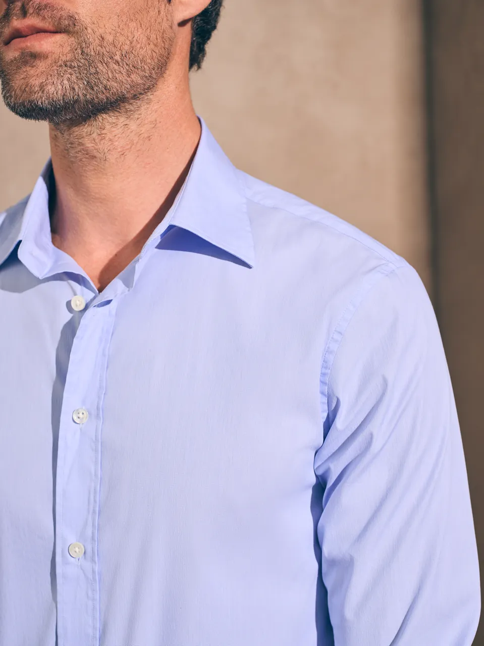 Reserve Dress Shirt - Shore Sky sold by Faherty product image thumbnail 3