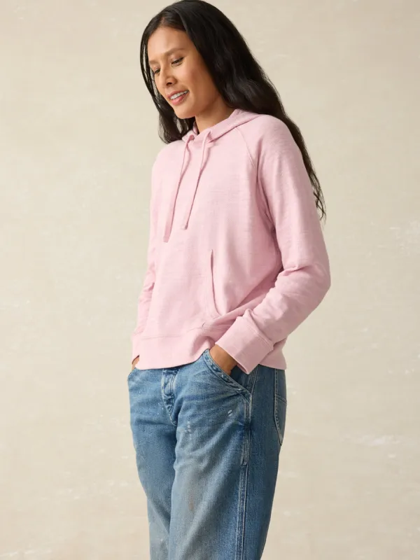 Sunwashed Midweight Organic Hoodie - Zephyr sold by Faherty