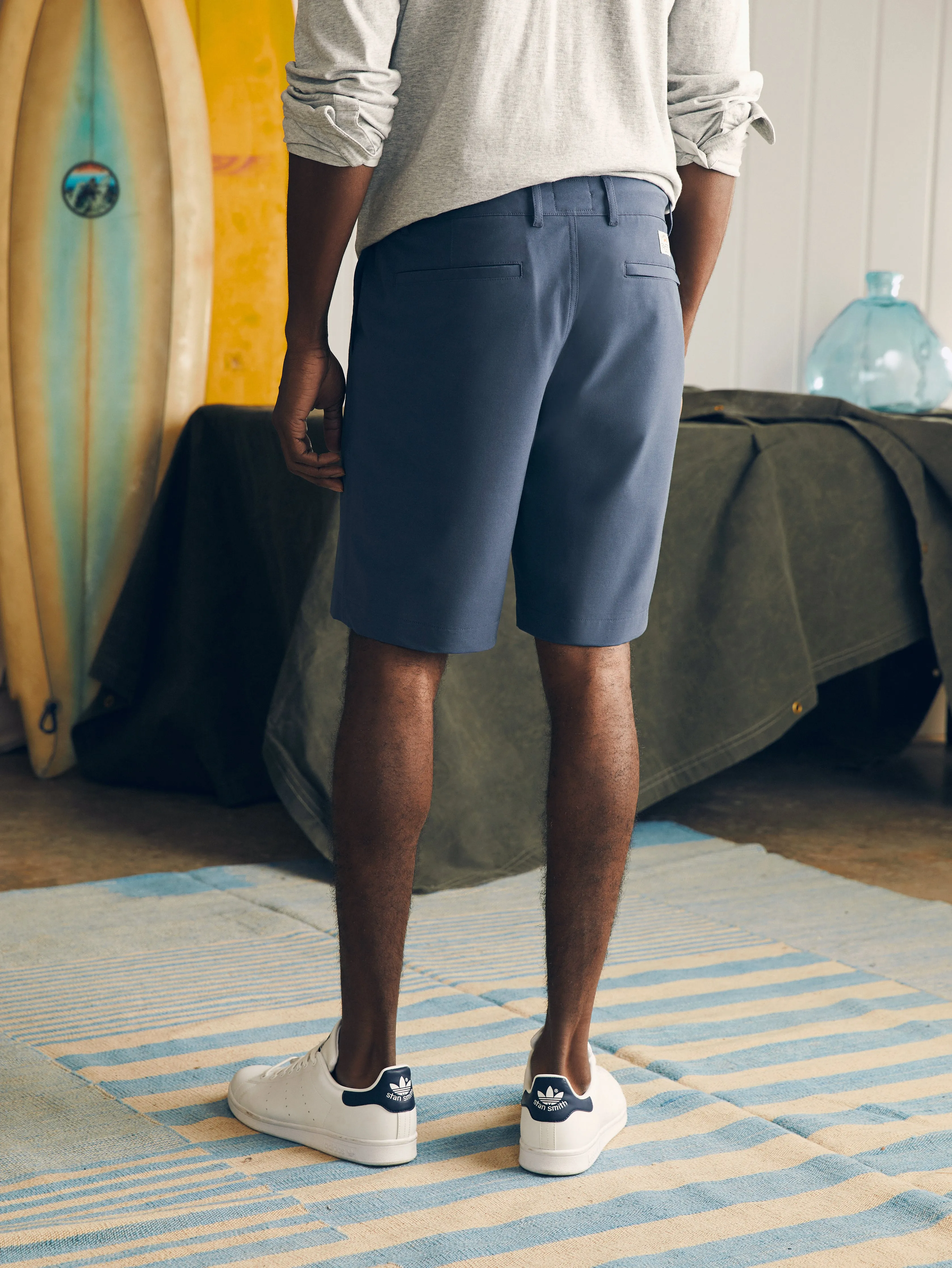 All Day™ Short 1.0 (9") - Dark Blue Nights sold by Faherty product image thumbnail 5