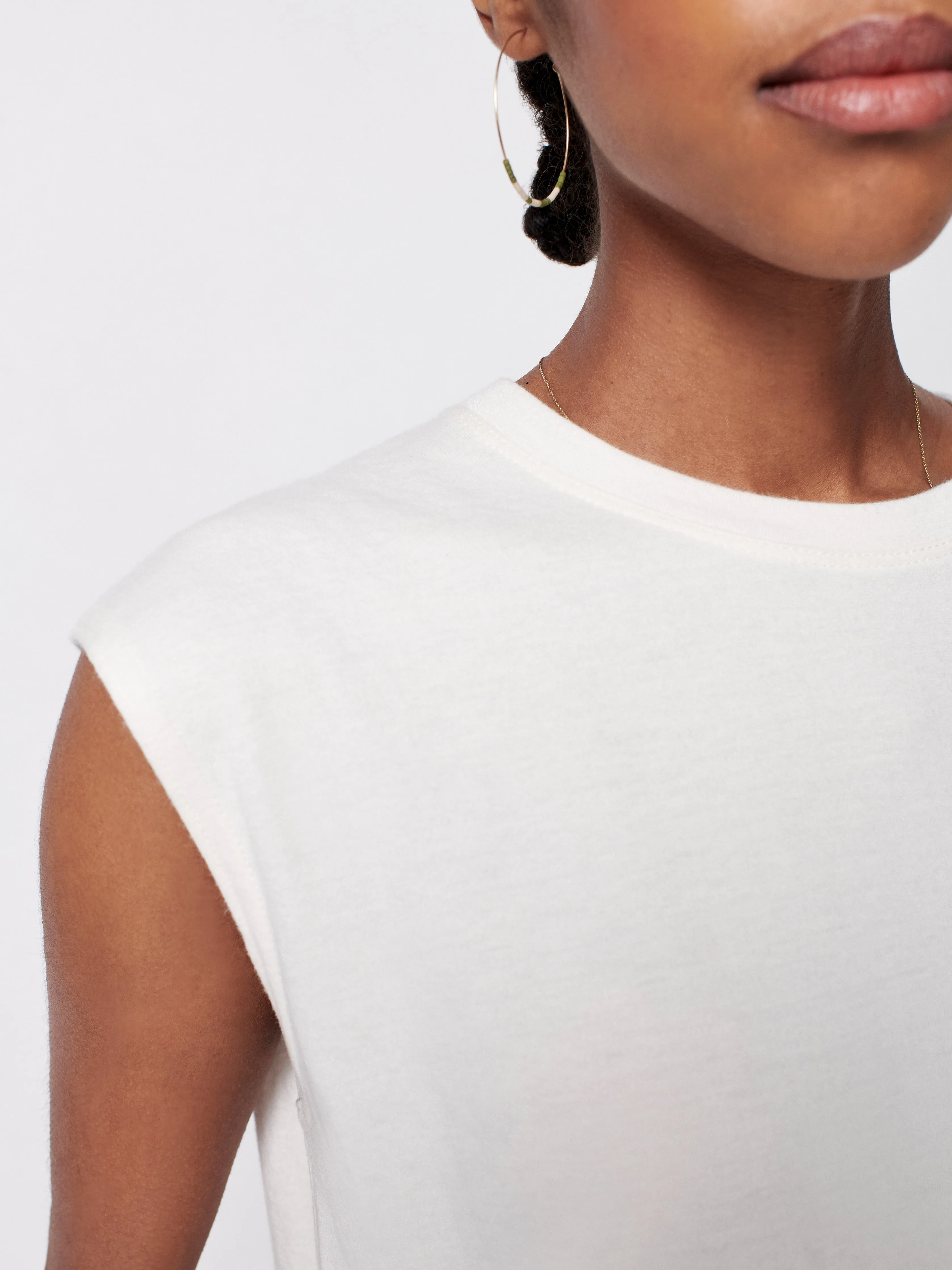 Cloud™ Muscle Tee - Whisper White sold by Faherty product image thumbnail 4