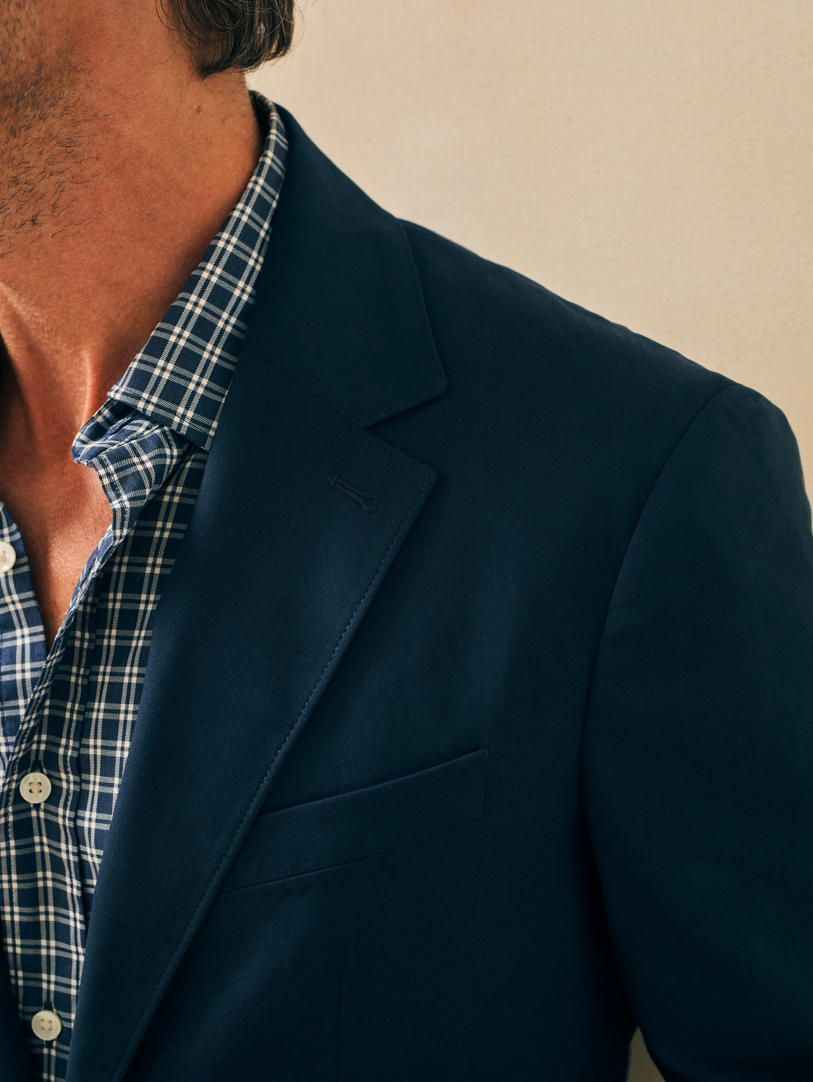 Movement™ Blazer - Navy sold by Faherty product image thumbnail 4