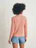 Miramar Linen Cardigan - Rosette sold by Faherty