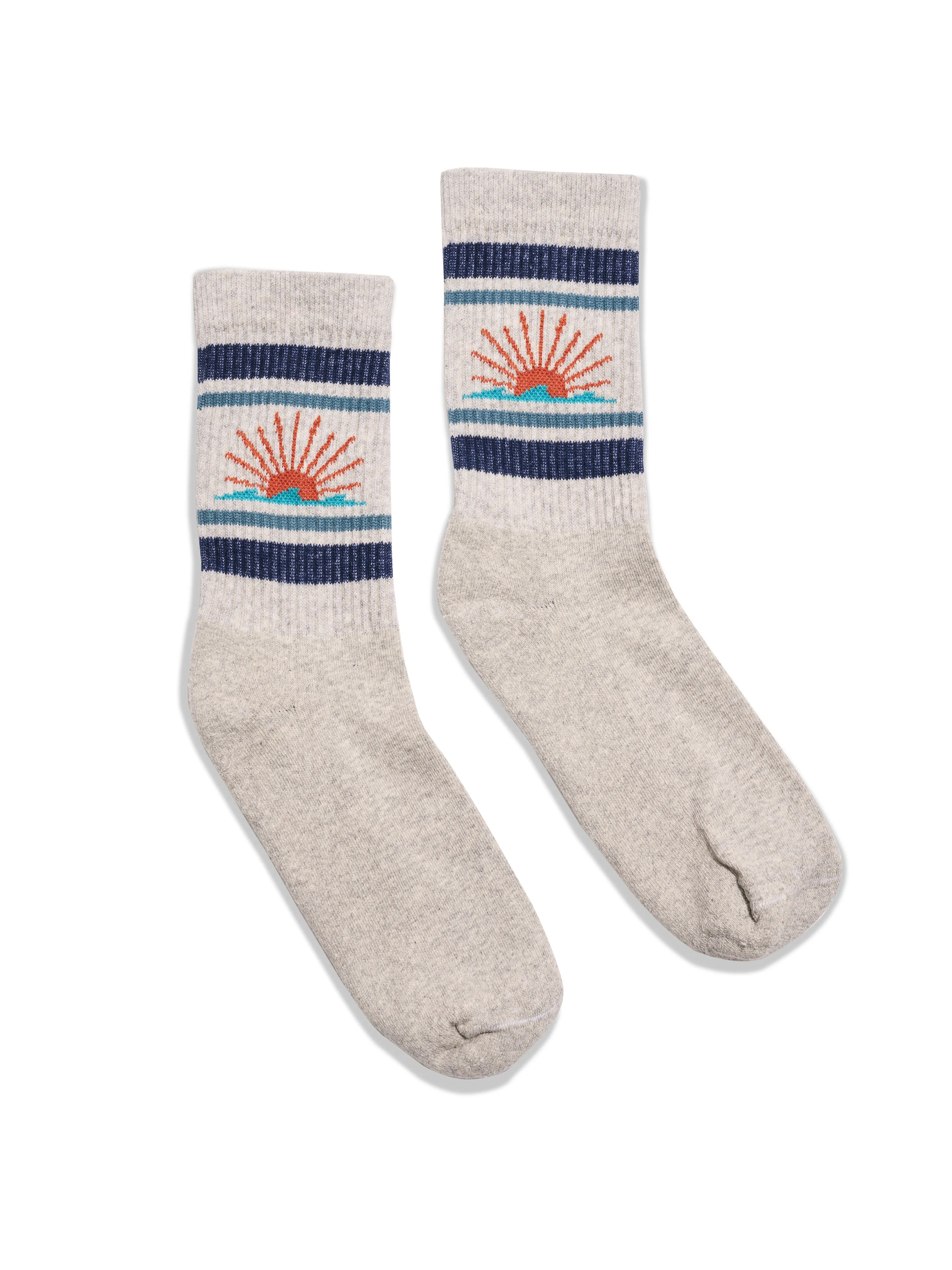 Sun & Waves™ Sock - Dawn Seaboard sold by Faherty