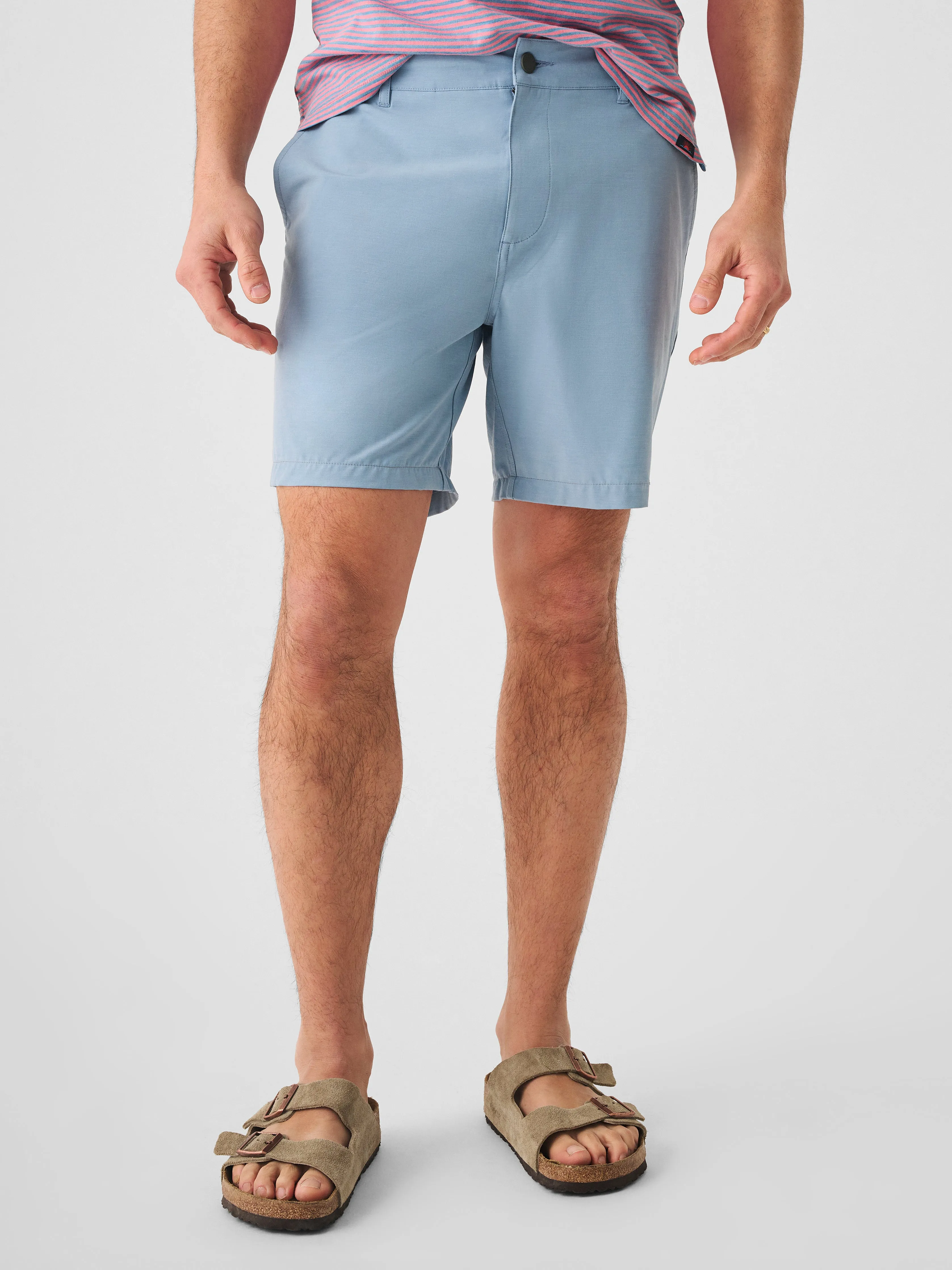 All Day Shorts (7" Inseam) - Weathered Blue sold by Faherty product image thumbnail 2