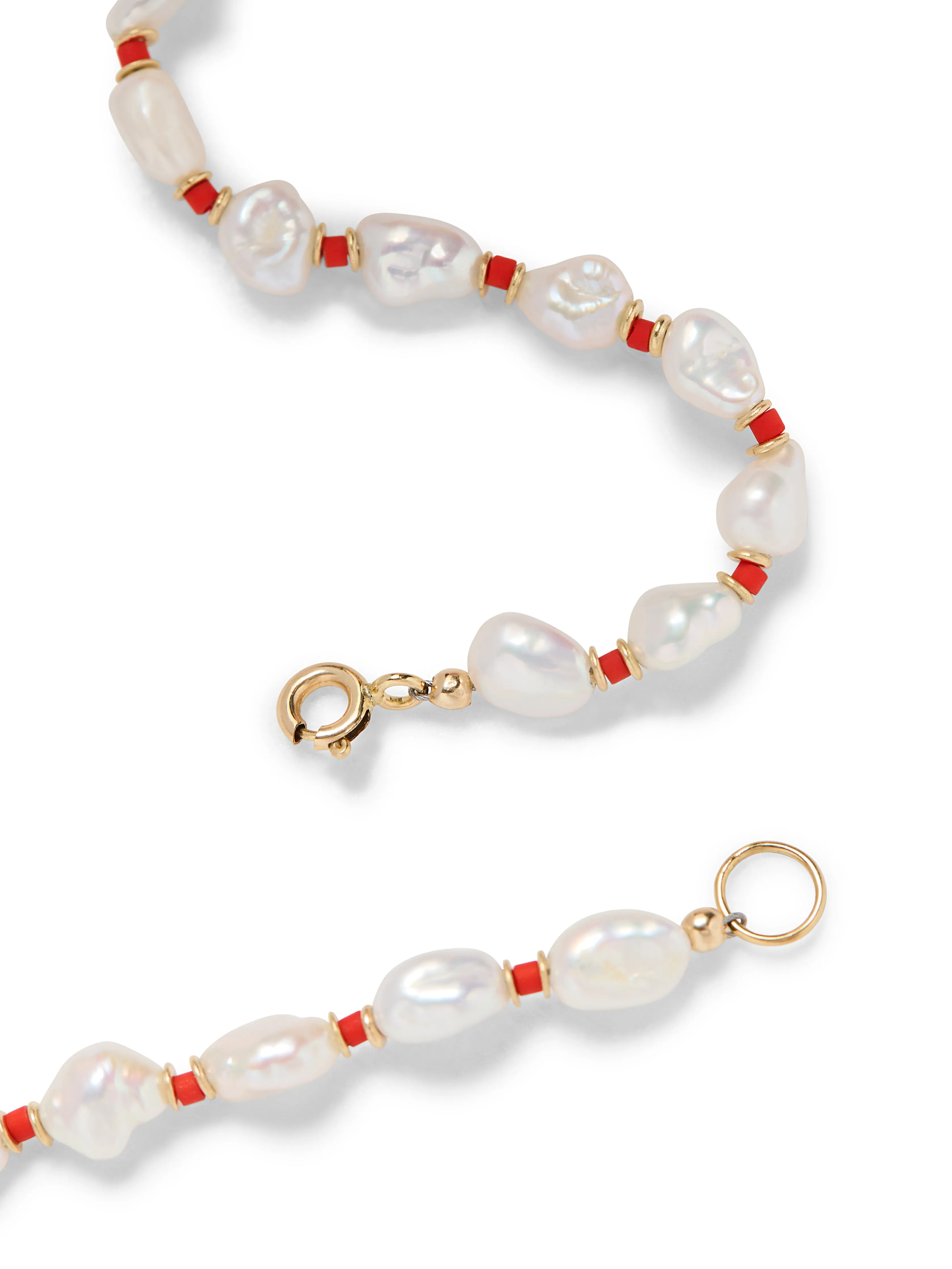 Swell Life Baroque Fresh Water Pearl Necklace - Pearl sold by Faherty product image thumbnail 2