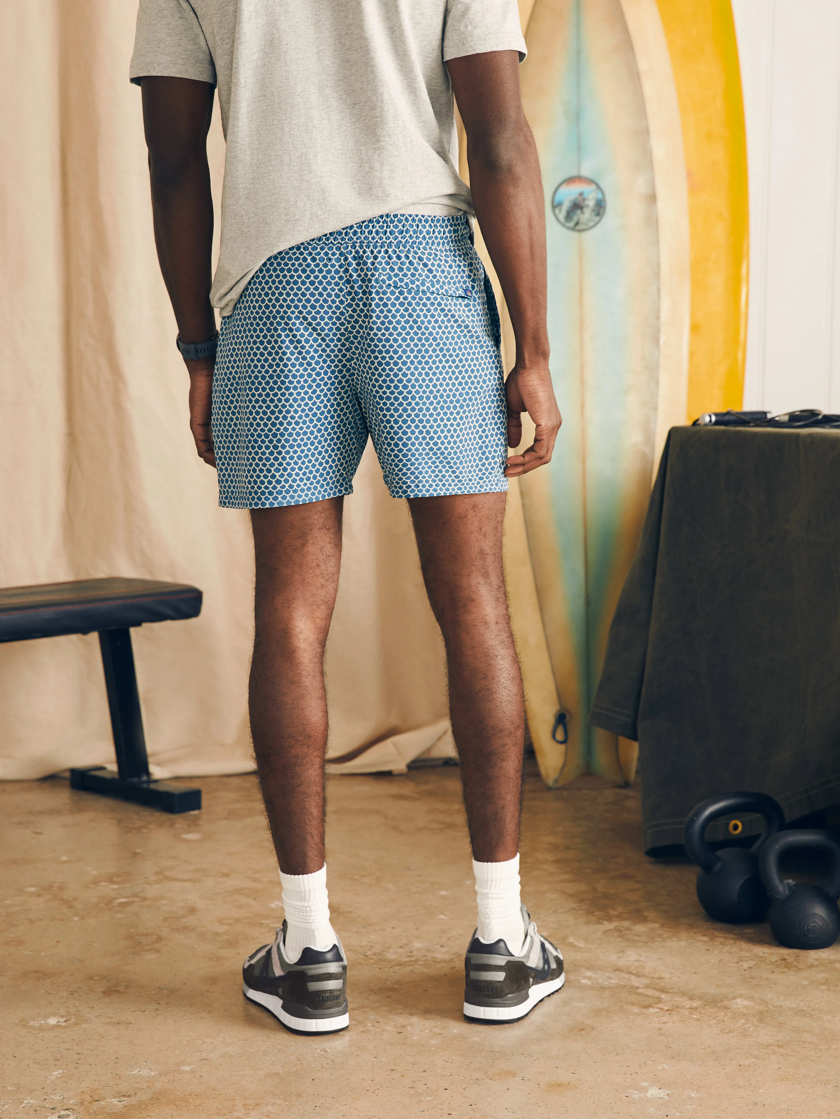 Shorelite Trunk (7" Inseam) - Fishscale sold by Faherty product image thumbnail 5