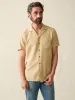 Short-Sleeve Getaway Camp Shirt - Safari Khaki sold by Faherty