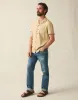Short-Sleeve Getaway Camp Shirt - Safari Khaki sold by Faherty