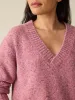 Driftwood Donegal Sweater - Berry Shake sold by Faherty