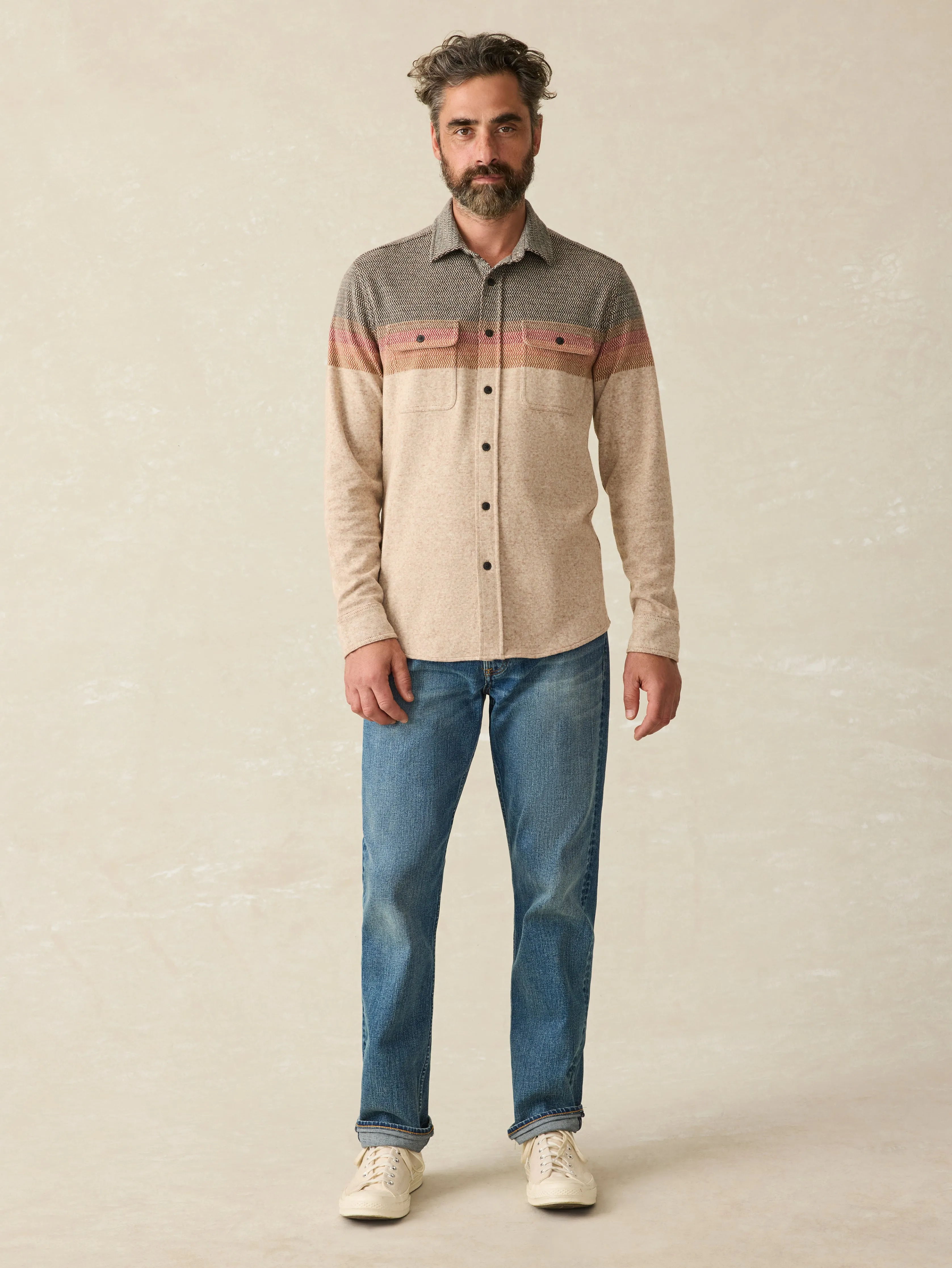 Legend™ Sweater Shirt - Autumn Coast sold by Faherty product image thumbnail 4