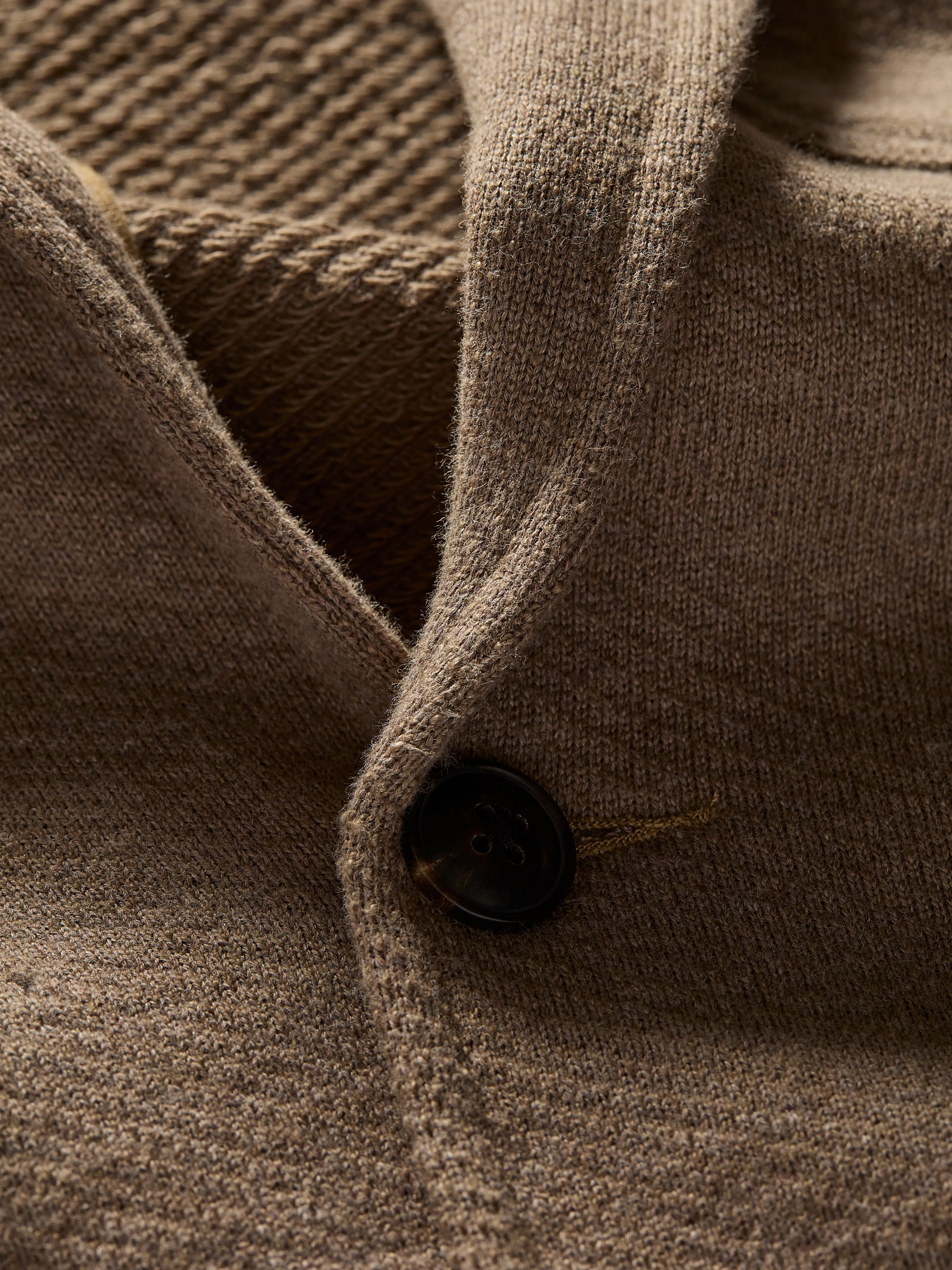 Inlet Knit Blazer (Tall) - Walnut Melange sold by Faherty product image thumbnail 5