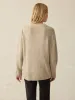 Driftwood Donegal Sweater - Oatcake sold by Faherty
