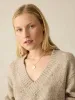 Driftwood Donegal Sweater - Oatcake sold by Faherty
