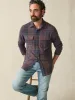Legend™ Sweater Shirt - Blue Mountain Plaid sold by Faherty