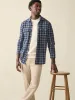 Legend™ Sweater Shirt - Blue Winds Plaid sold by Faherty