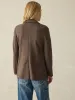 Inlet Knit Blazer - Deep Brown Heather sold by Faherty