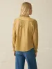 Lily Blouse - Antique Bronze sold by Faherty