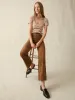 Softstretch Cord Patch Pocket Pant - Cord Brown sold by Faherty