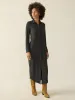 Legend™ Sweater Maxi Dress - Heathered Black Twill sold by Faherty