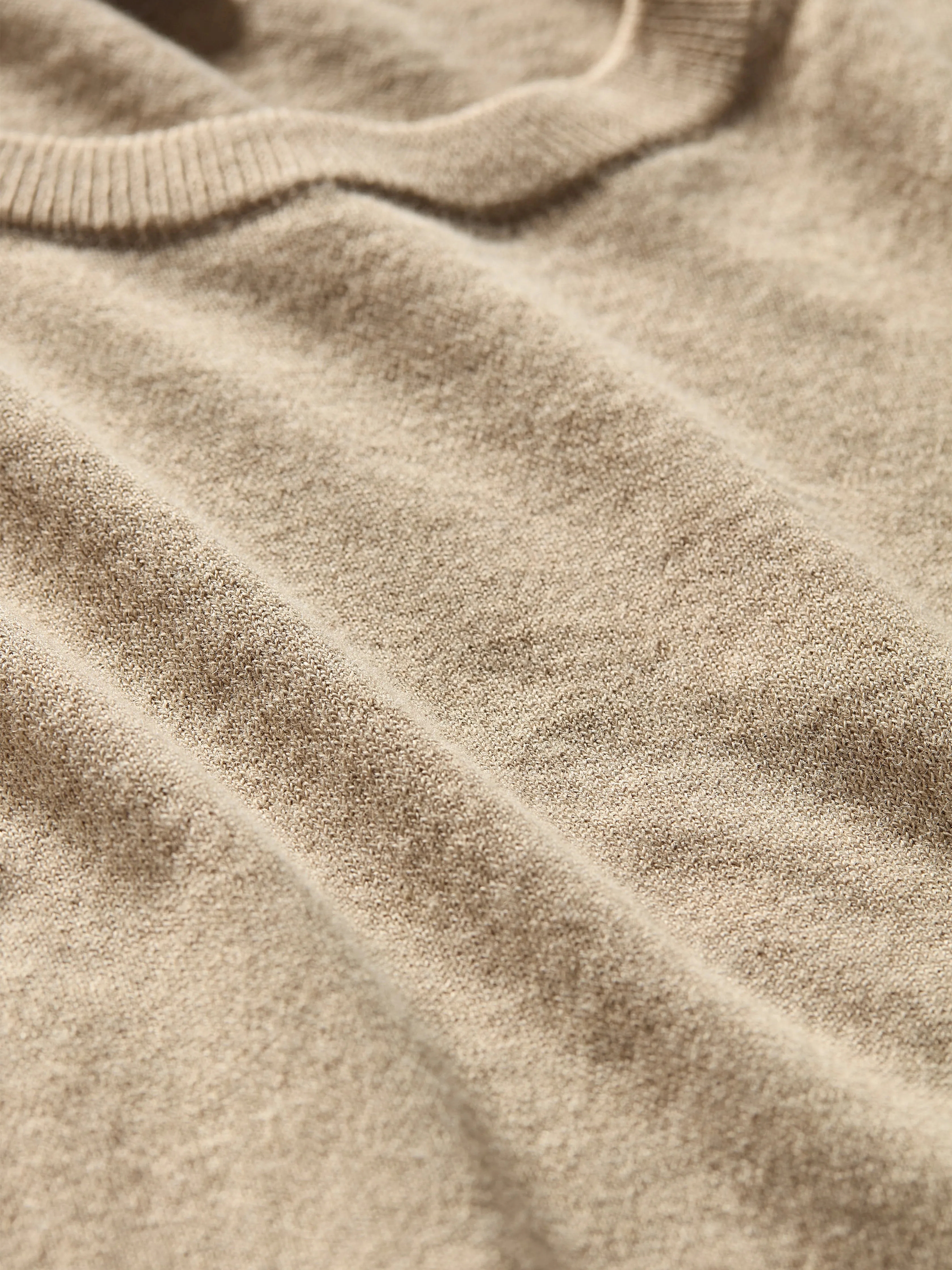 Movement™ Crewneck Sweater (Tall) - Soft Dune Heather sold by Faherty product image thumbnail 4