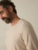 Movement™ Crewneck Sweater (Tall) - Soft Dune Heather sold by Faherty