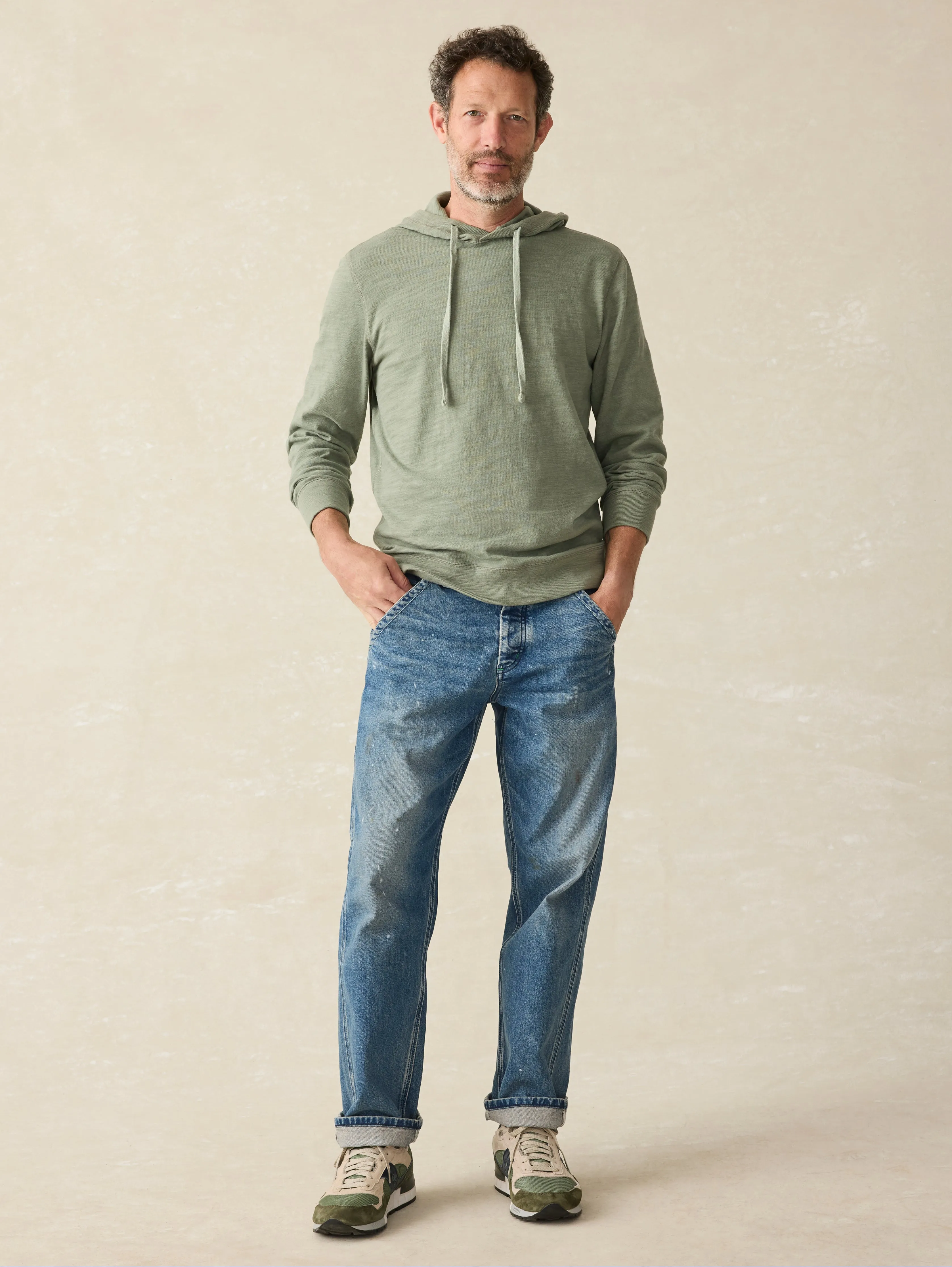 Sunwashed Slub Hoodie (Tall) - Clover Creek sold by Faherty product image thumbnail 4