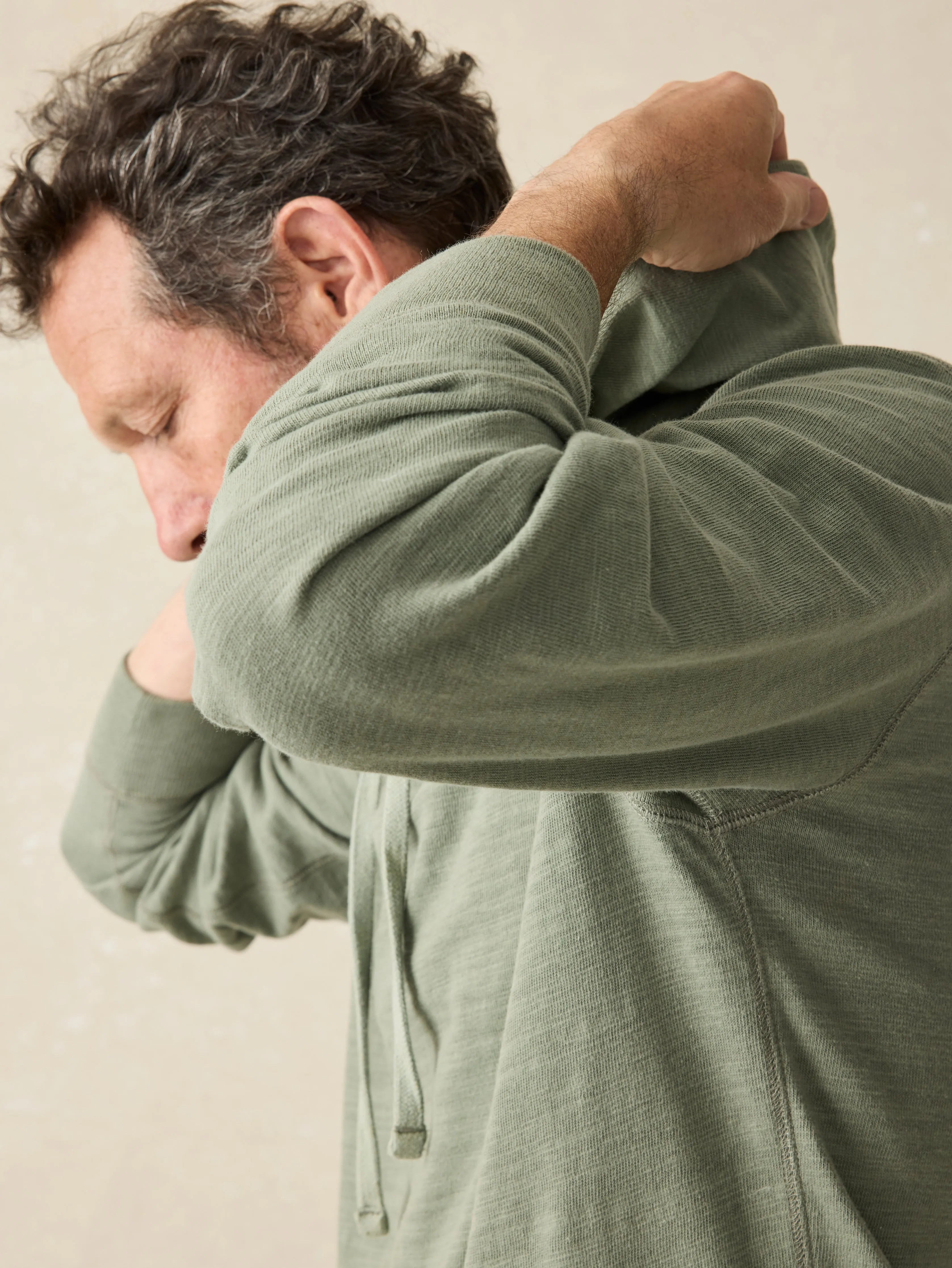 Sunwashed Slub Hoodie (Tall) - Clover Creek sold by Faherty product image thumbnail 2